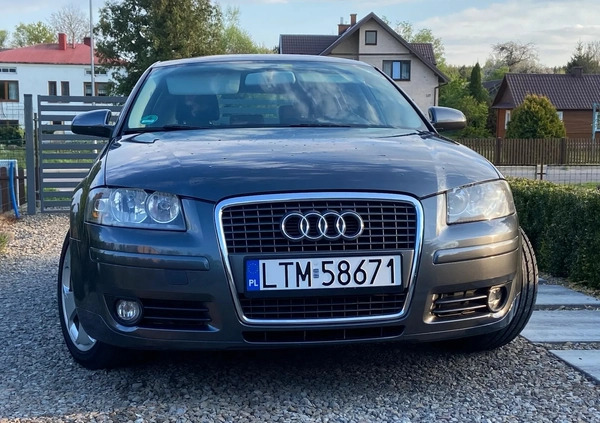 Audi A3 cena 17500 przebieg: 267000, rok produkcji 2007 z Dobrzyca małe 137
